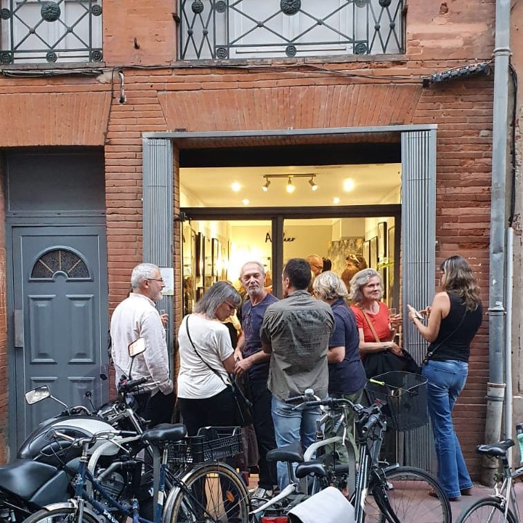 Atelier couleurs, Galerie d'artiste Toulousaine Valéie Unterreiner