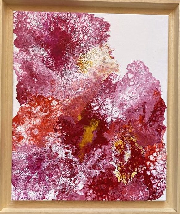Peinture réalisé par l’artiste toulousaine Valérie Unterreiner.