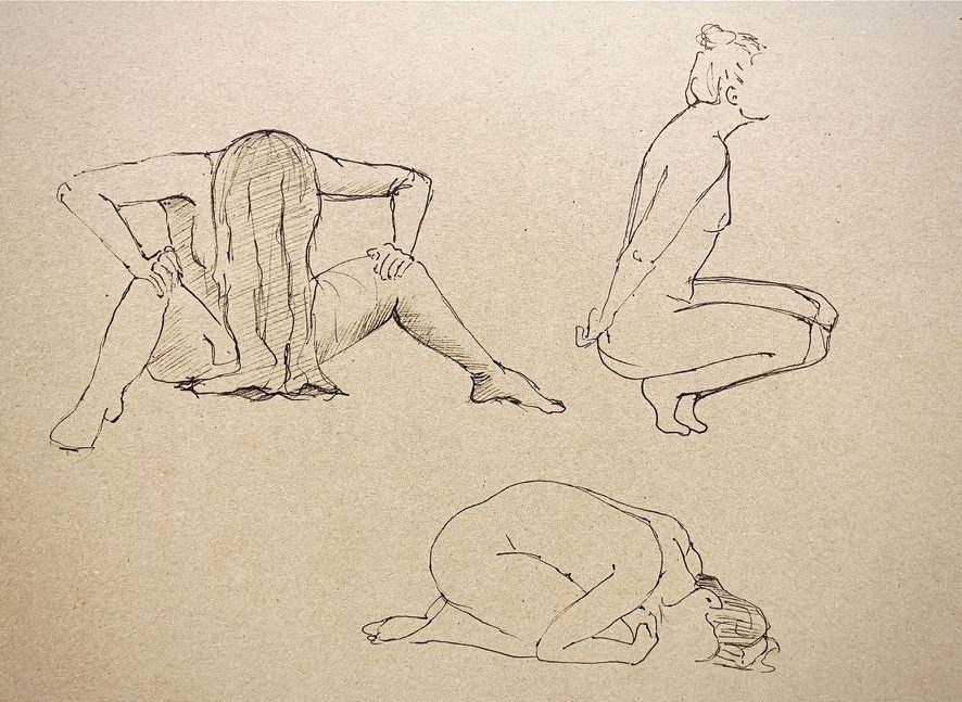 Dessin et Esquisse réalisé par l’artiste toulousaine Valérie Unterreiner.