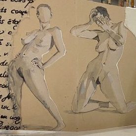 Dépliant réalisé par l’artiste toulousaine Valérie Unterreiner.