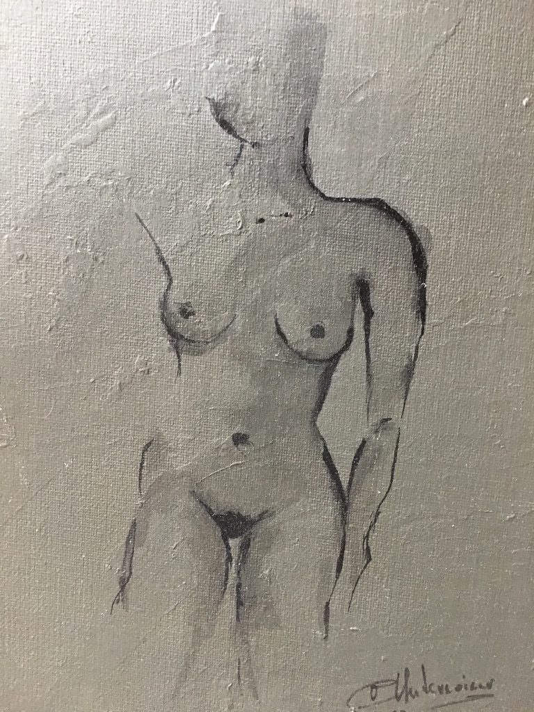 Peinture réalisé par l’artiste toulousaine Valérie Unterreiner.