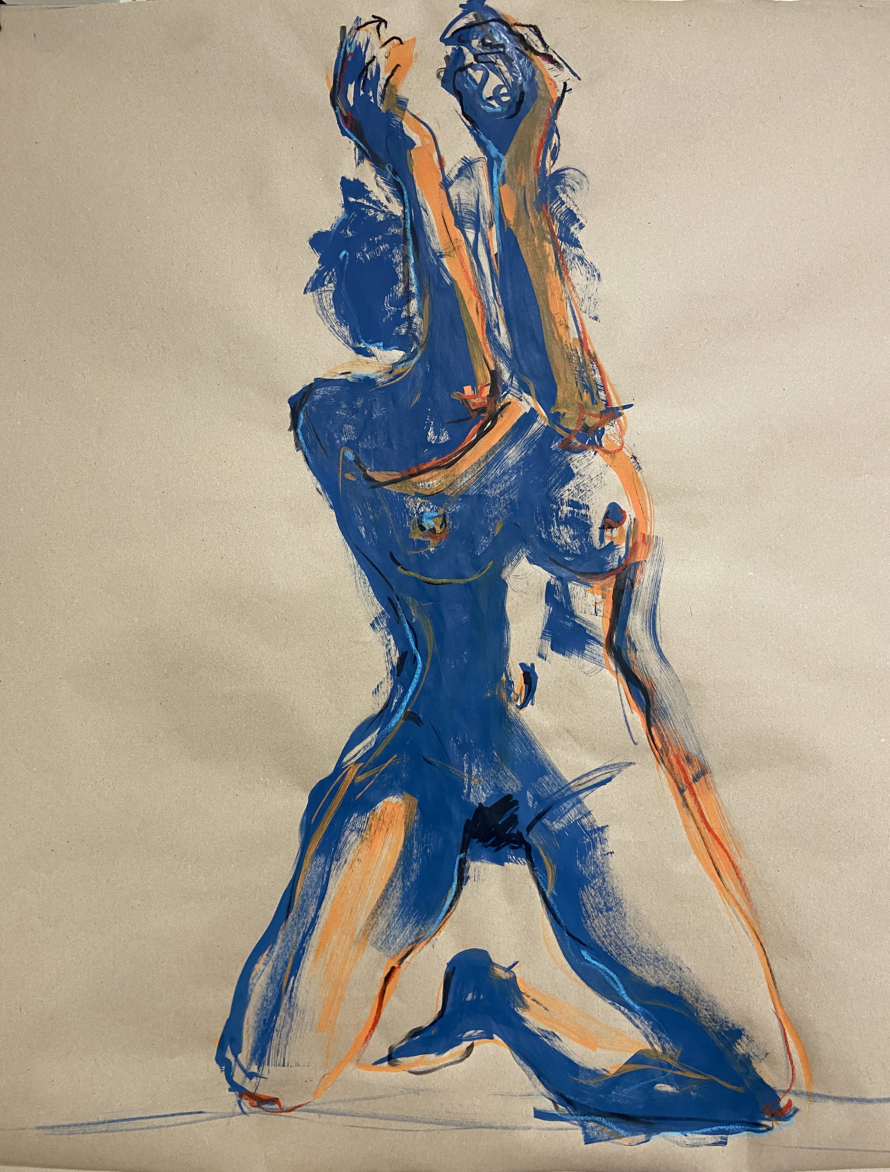 Encres feutre de graffeur réalisé par l’artiste toulousaine Valérie Unterreiner.