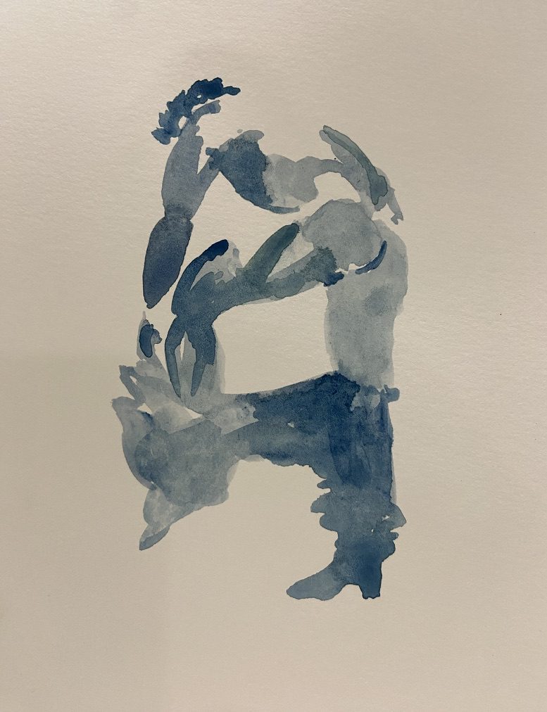 Dessin et Esquisse réalisé par l’artiste toulousaine Valérie Unterreiner.