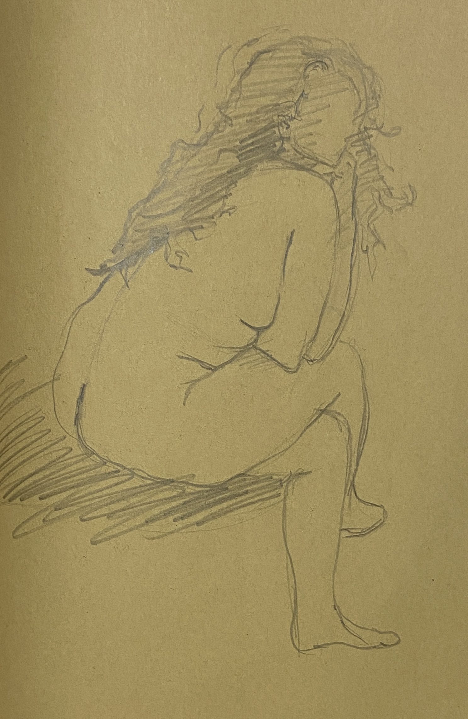 Dessin et Esquisse réalisé par l’artiste toulousaine Valérie Unterreiner.