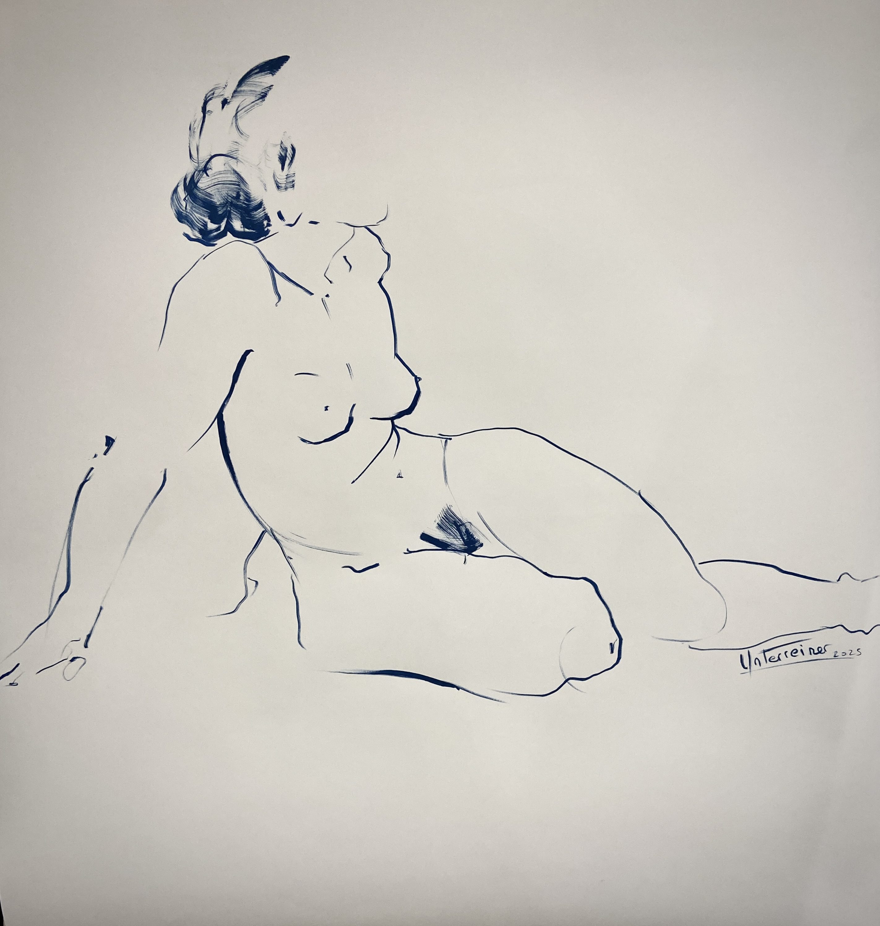 Encres feutre de graffeur réalisé par l’artiste toulousaine Valérie Unterreiner.