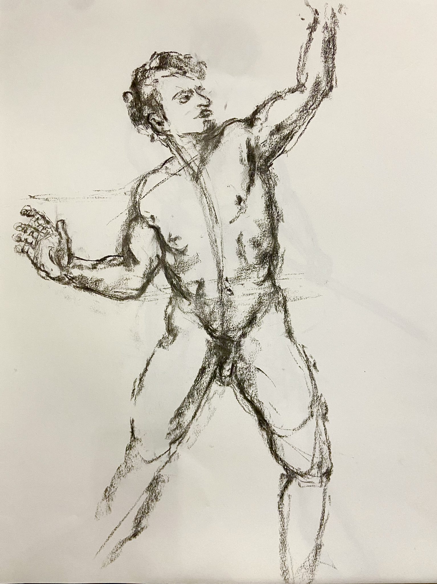 Dessin et Esquisse réalisé par l’artiste toulousaine Valérie Unterreiner.