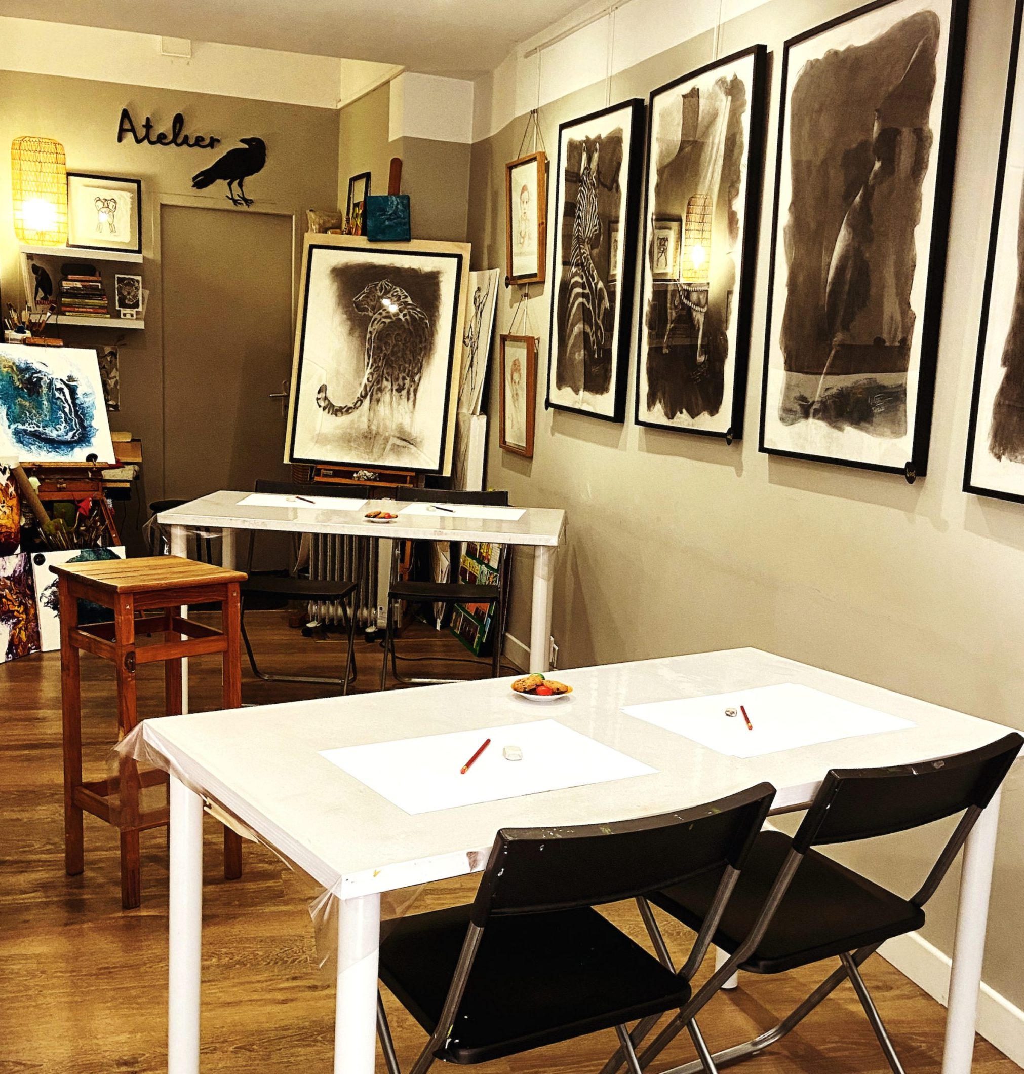 Atelier couleurs, Galerie d'artiste Toulousaine Valéie Unterreiner
