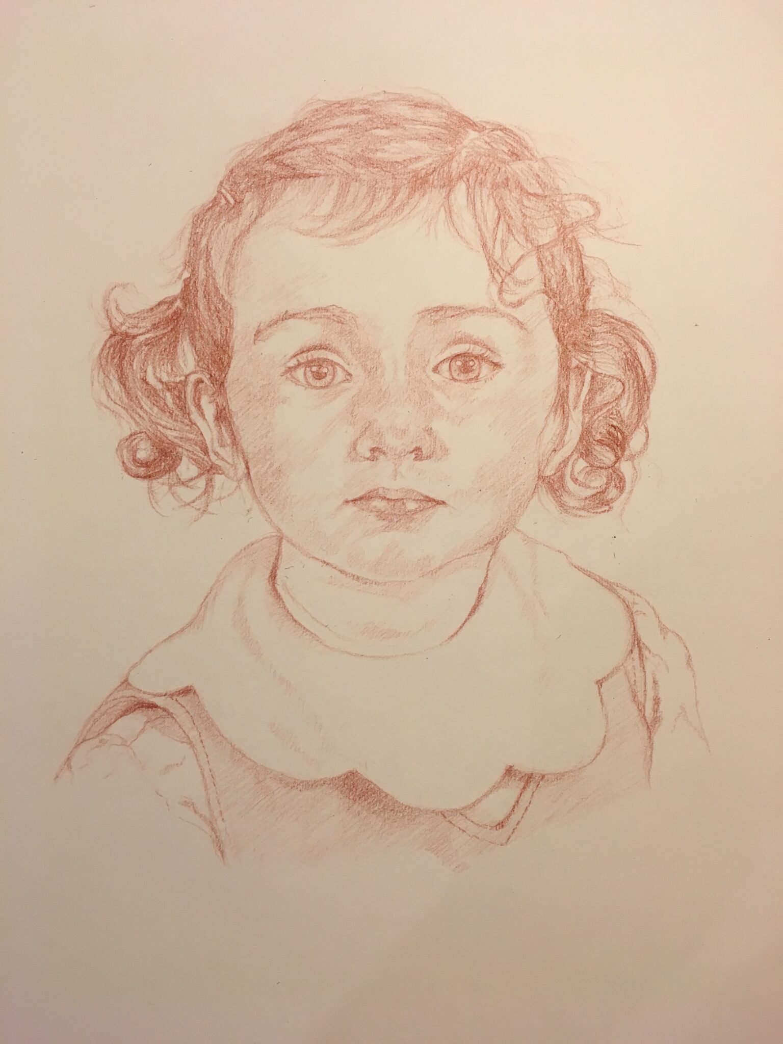 Portrait réalisé par l’artiste toulousaine Valérie Unterreiner.