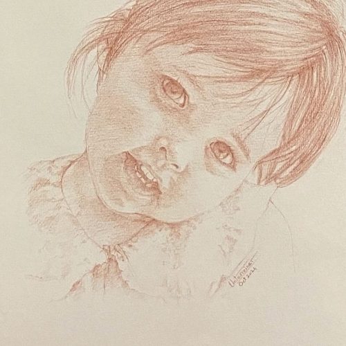 Portraits Portrait réalisé par l’artiste toulousaine Valérie Unterreiner.