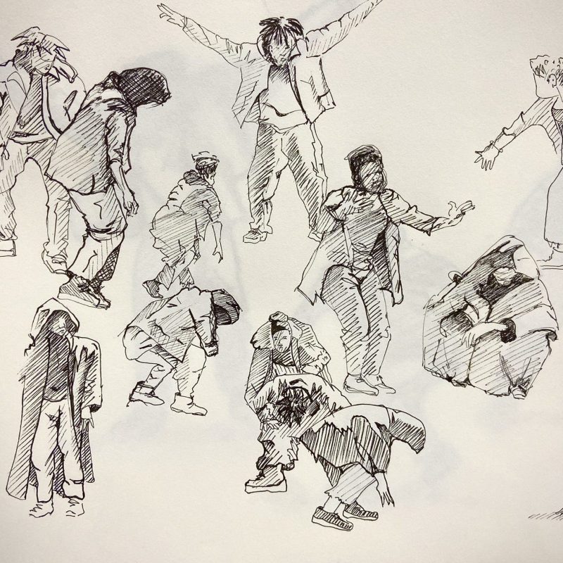 5C9A7E3F-F9CD-46B8-8BFC-EB4F1BB5D061_1_102_a Dessin et Esquisse réalisé par l’artiste toulousaine Valérie Unterreiner.